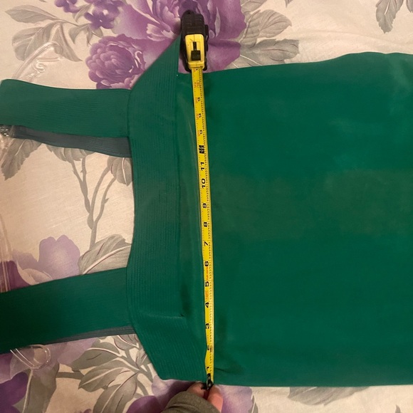 Diane Von Furstenberg Emerald Green Silk Dress - Picture 6 of 6